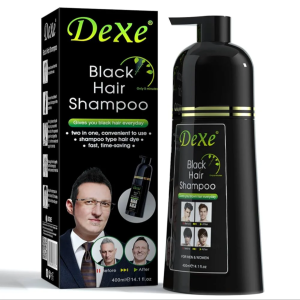 dexe black hair shampo